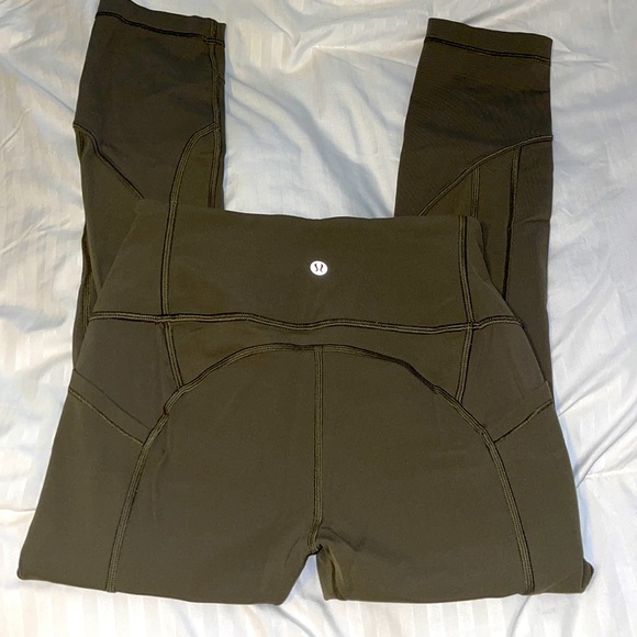 LULULEMON green leggings - Picture 5 of 8